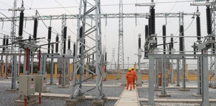 110kV Tan Hung Substation, Ho Chi Minh City.